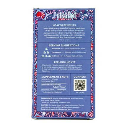 polka dot mushroom chocolate​