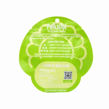 PolkaDot Sour Apple Gummies 4G | polka dot gummies